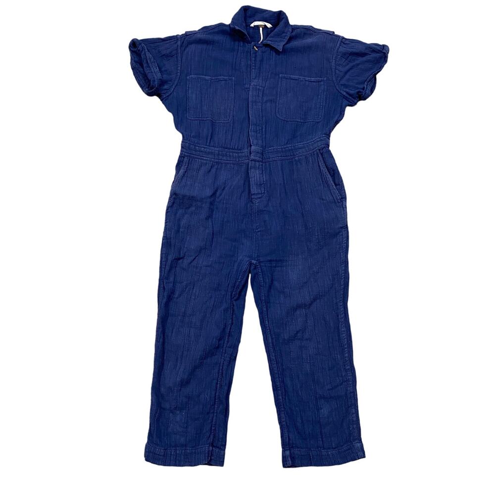 Free People Totally Crushin Jumpsuit Women's Xs Beach Casual